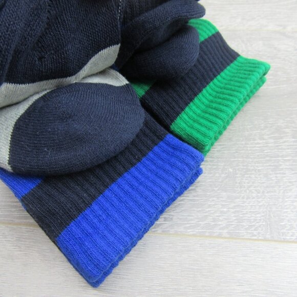 Polo Ralph Lauren Athletic Club Bear Crew Socks Multi 6 Pack Mens Size 6-13 NEW - Picture 11 of 15